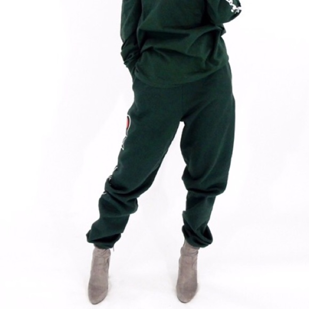 Green Champion Sweats